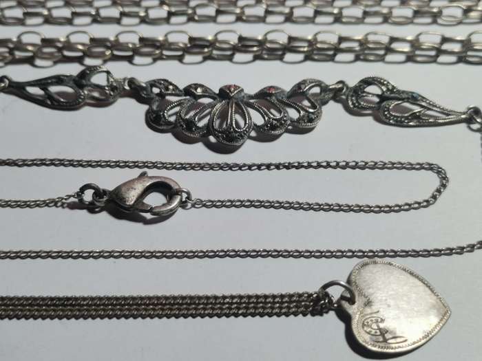 SCRAP 925 SILVER COLLECTION. 64 GRAMS,
