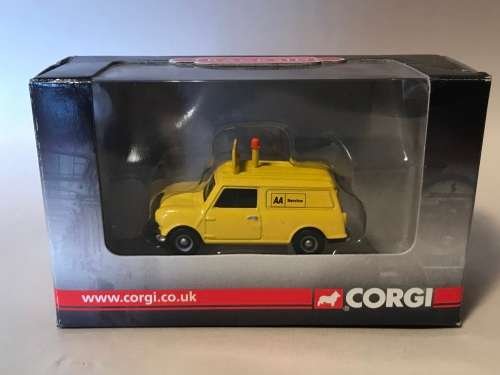 Corgi `Trackside`  DG215003 Austin mini van in AA livery