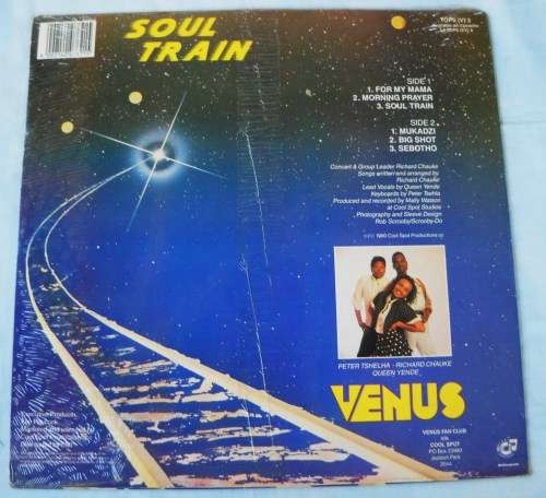VENUS - SOUL TRAIN - LP - SOUTH AFRICA - MINT / EXC SEALED