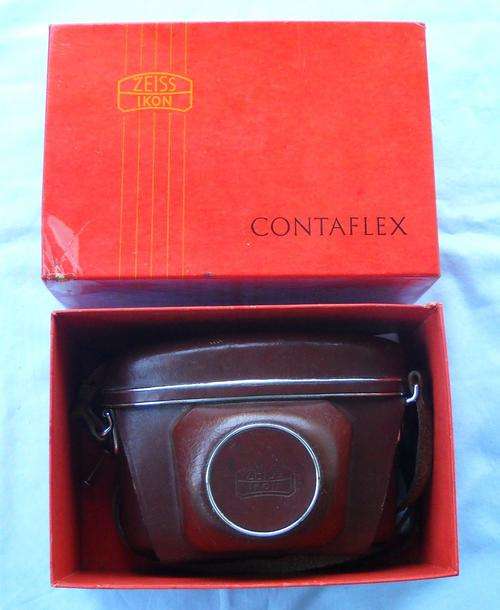 ZEISS- CONTAFLEX II-Tessar Lens -CAMERA-STUNNING CONDITION IN BOX