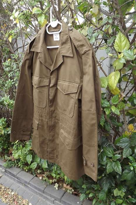 SADF field dress jacket in L 1984 by MARBURG MANUF.As new