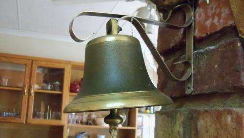 Brass Bell with Robe as per scan