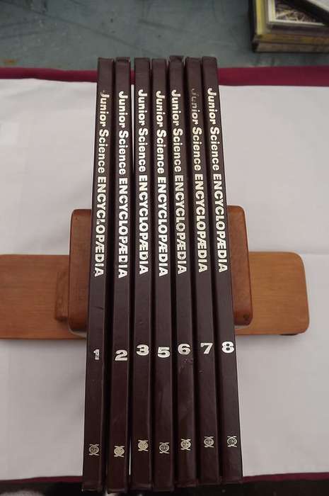 Set of 7 Junior Science Encyclopedias