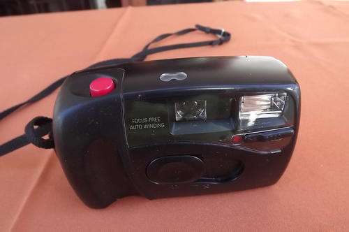 Pentax PC 100 Camera - film still in camera