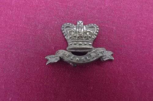 Queensland Defence Force Collar Badge