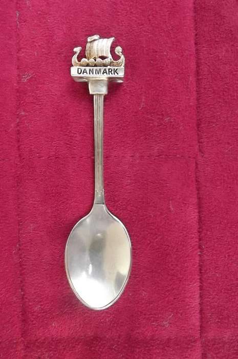 Beautiful Silver Plated Teaspoon from Denmark - good condition