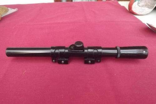 Mikekro Rifle Scope 4x15 coated in good condition