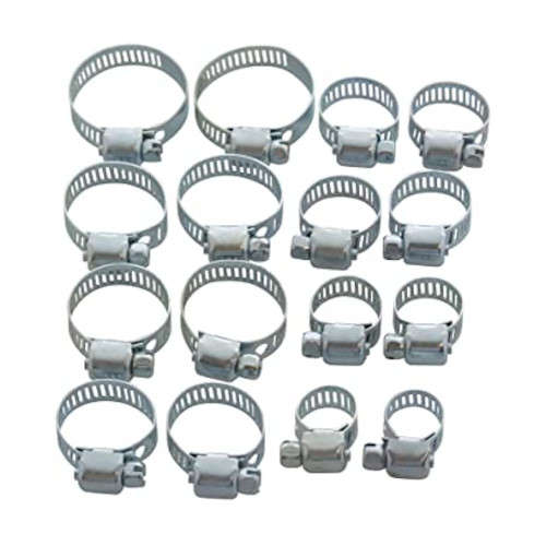 16pc Hose Clamp Set - 5 ON AUCTION