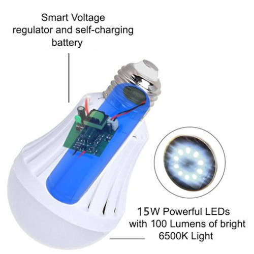 15w Smart Loadshedding Light Bulb B22