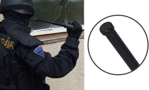 Metal Flick Baton - 3 ON AUCTION