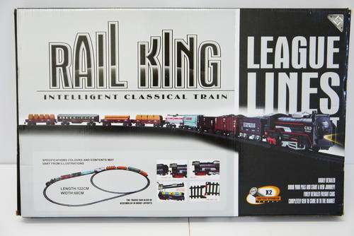 Rail King Train set with lights