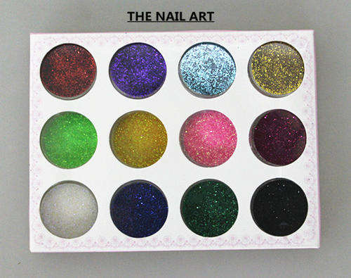 The Nail Art - 12 Colors Nail Glitter Nail Decoration
