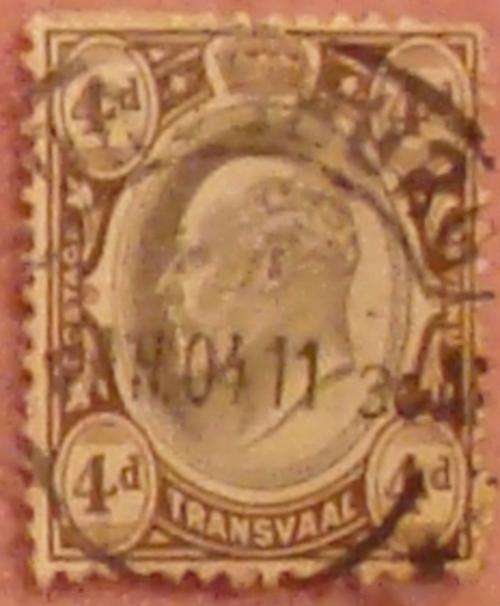 Transvaal 4 Penny Dark Brown 1