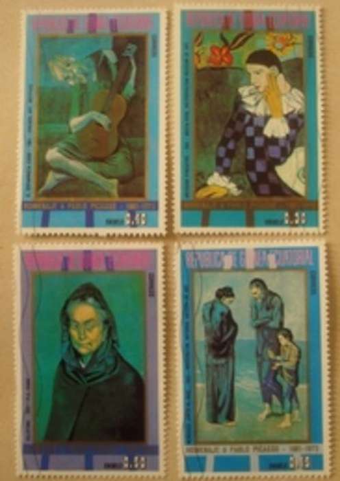 Correos, set of 4
