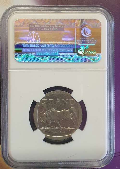 2000 Madiba Smiley NGC AU 55 Plus Madiba Legacy Series Comic No.3 as new!!!