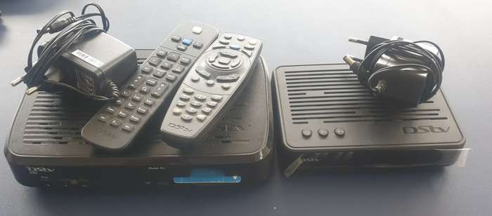 Dstv Decoders X 2 with remotes and power supplies as per images !!!