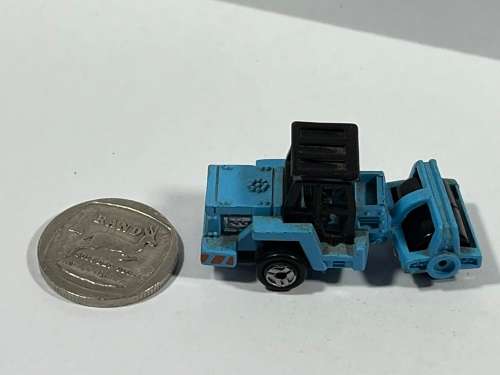 Micro Blue Construction Road Roller