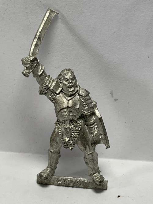 LOTR Lord of the Rings Unpainted Mini Metal Figurine: Captain