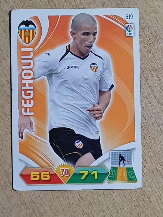 Panini Adrenalyn XL 2011-12 Soccer Card 319 FEGHOULI
