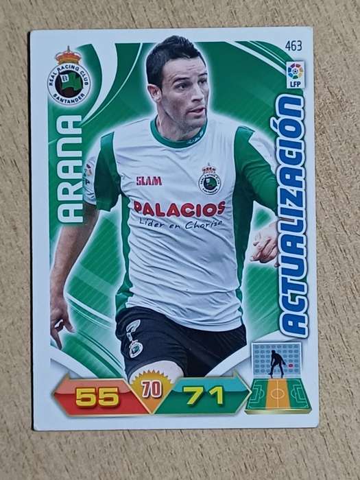 Panini Adrenalyn XL 2011-12 Soccer Card 463 ARANA