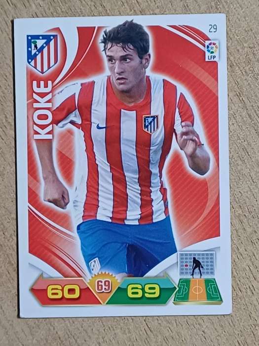 Panini Adrenalyn XL 2011-12 Soccer Card 29 KOKE