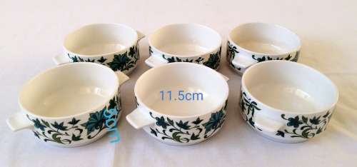 Midwinter Soup Cup/bowl in Spanish Garden Pattern