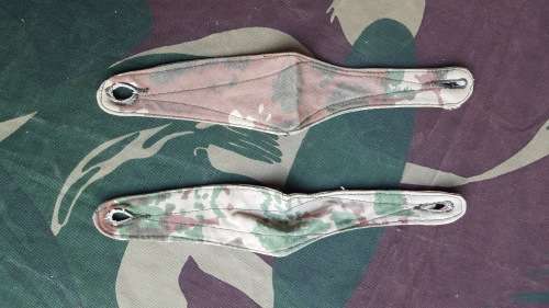 used SAP 1st patt camo loose bush-jacket eppaulettes - pair in good condition (scarce)