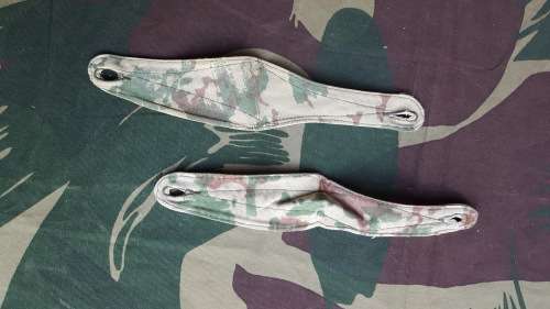 used SAP 1st patt camo loose bush-jacket eppaulettes - pair in good condition (scarce)