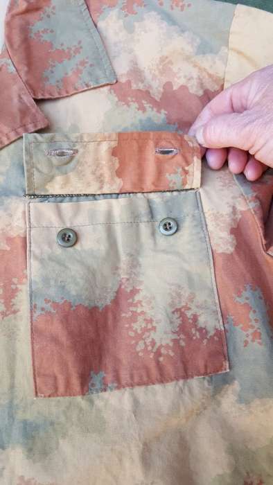 rare Czech desert camo BDU top (desert storm 1991 era) limited issue - near mint condition L size