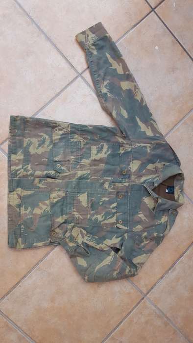 ex homelands pre-1994 TDF Transkei camo bush-jacket size medium - small hole on collar and below