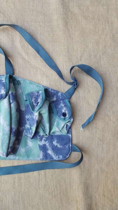 on auction a new custom made Zim splotch camo in nylon chest webbing sized for 6 AK 47 or R4/5 mags