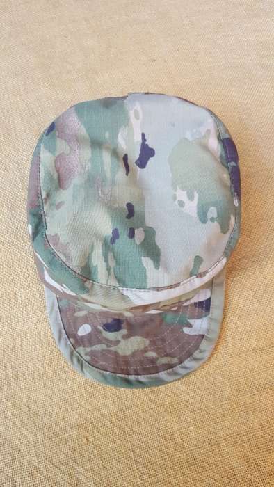 custom made repro new build soft brim lined Cuban style `patrol cap` in US Army issue OCP camo