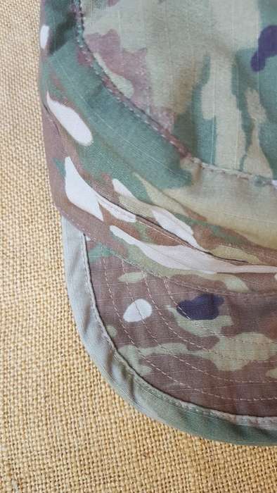 custom made repro new build soft brim lined Cuban style `patrol cap` in US Army issue OCP camo