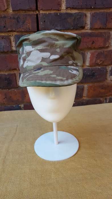 custom made repro new build soft brim lined Cuban style `patrol cap` in US Army issue OCP camo