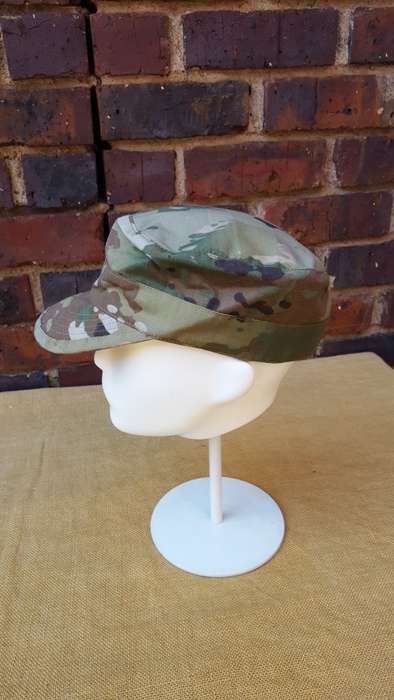 custom made repro new build soft brim lined Cuban style `patrol cap` in US Army issue OCP camo
