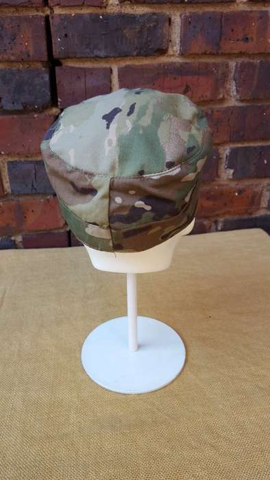 custom made repro new build soft brim lined Cuban style `patrol cap` in US Army issue OCP camo