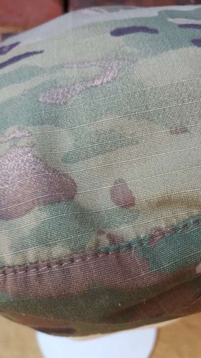 custom made repro new build soft brim lined Cuban style `patrol cap` in US Army issue OCP camo