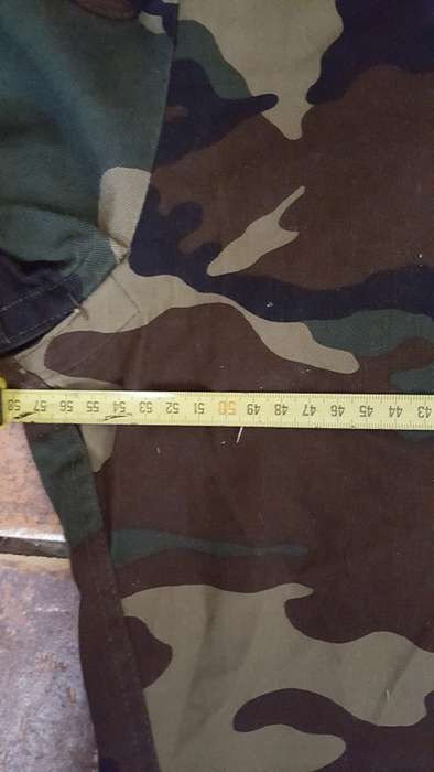 1990's (and earlier) Italian cold war era issue woodlands camo jacket/ top in size med very good mil