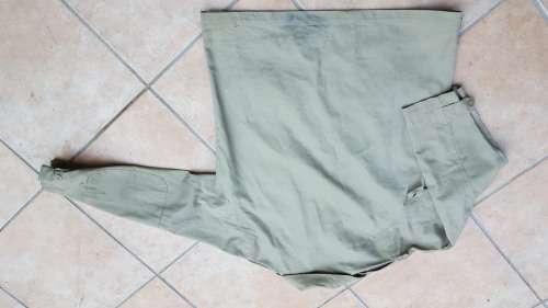 used condition original modern era SA Army para beige XL training/ hangar jump smock (no damage)