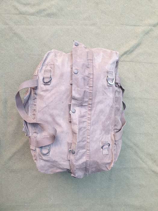scarce patt 80 (donkey brown ripstop canvas) webbing kit-bag SADF issue SWA/Angola borderwar period