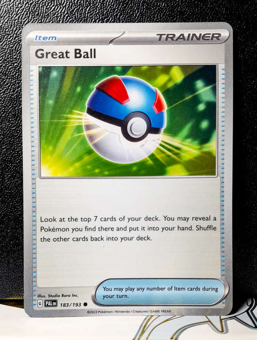 Pokemon Card - Great Ball 183/193 trainer
