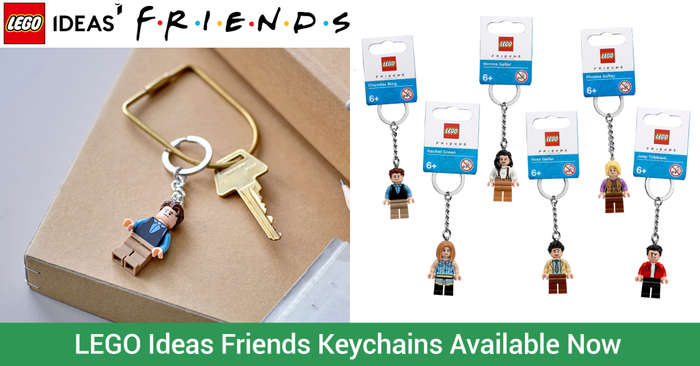 Lego Ideas - Friends - Phoebe Buffay Key chain