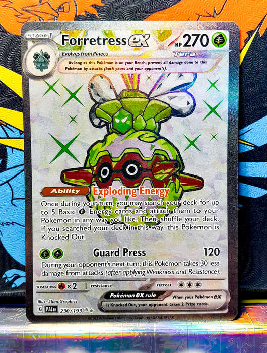 Pokemon Card - Forretress EX 230/193 - Ultra Rare
