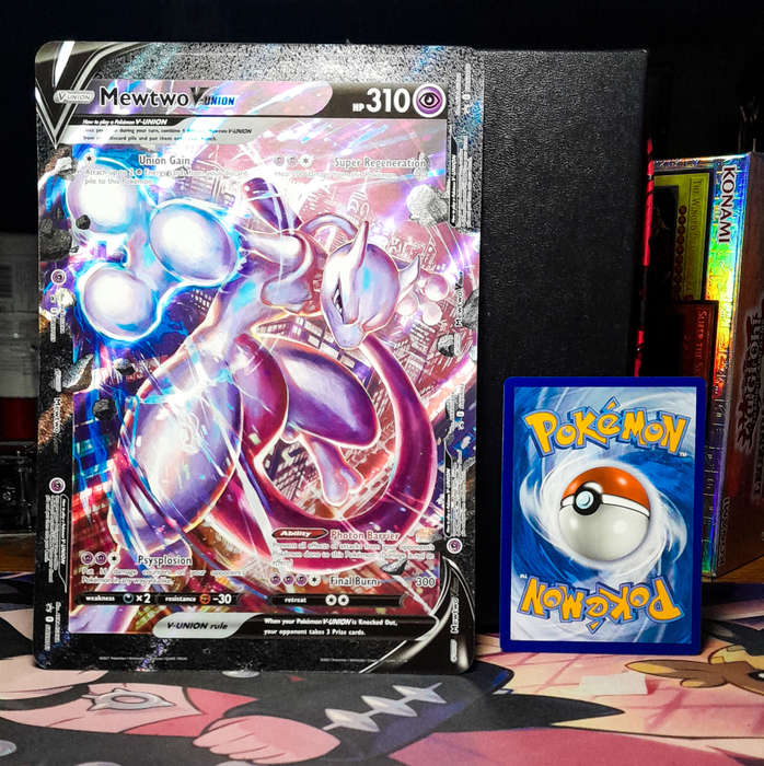 Pokemon Card - Mewtwo V-union JUMBO card