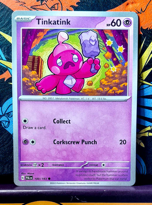 Pokemon Card - Tinkatink 100/193 - Paldea Evolved