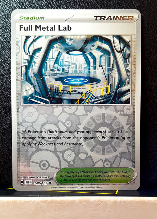 Pokemon Card - Full Metal Lab 148/162 - Reverse Holo - Temporal Forces