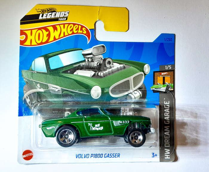 Hot Wheels - Volvo P1800 Gasser - HW Dream Garage
