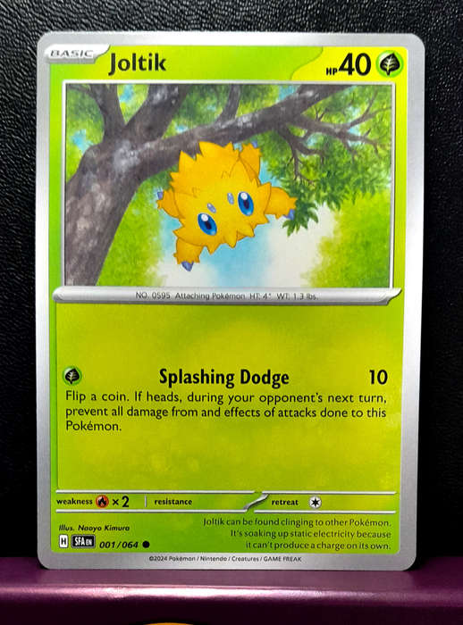 Pokemon Cards - Joltik 001/064  - Shrouded Fable (NM)