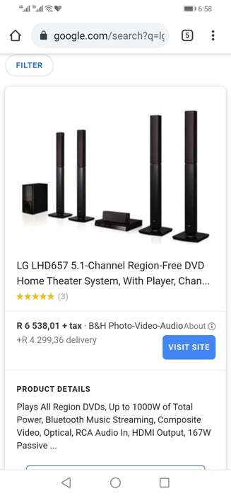 LG LHD657 DVD HOME THEATRE SYSTEMHEAD UNIT NOT TURNING ON