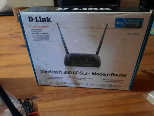***NEW YEARS SPECIAL**FREE FREIGHT **2 x D-LINK WIRELESS N300 ADSL2+MODEM ROUTER**ONE BID FOR BOTH